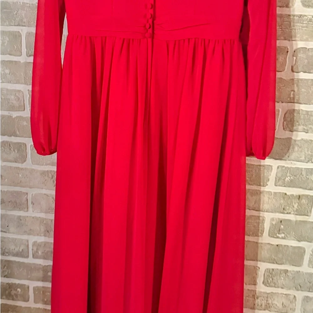 Alfred Angelo Red Jumpsuit - Picture 9 of 10